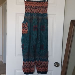 Thai boho balloon pants